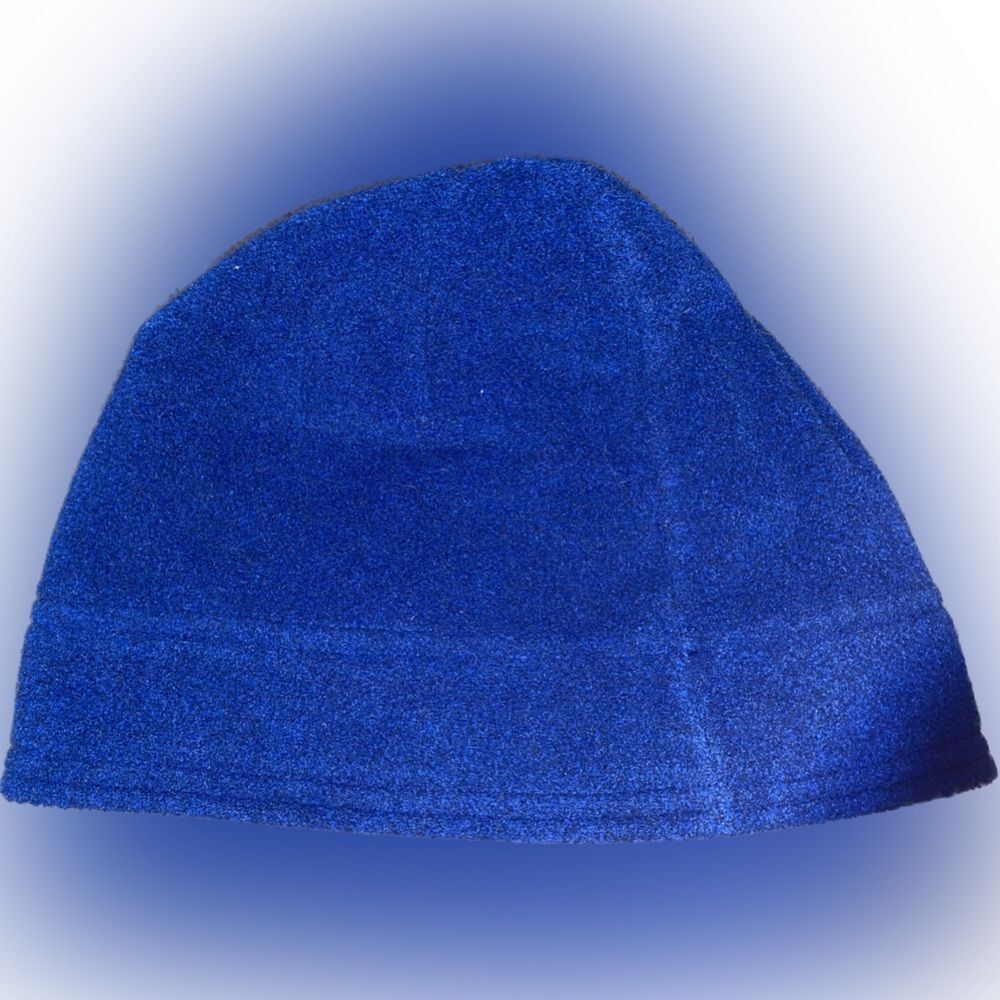 Vintage L.L. Bean Fleece Polyester Cap Unisex Blue Made in USA